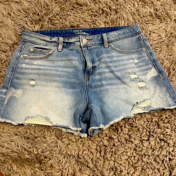 Never worn Time and Tru high rise shorts size 10 - Picture 1 of 1